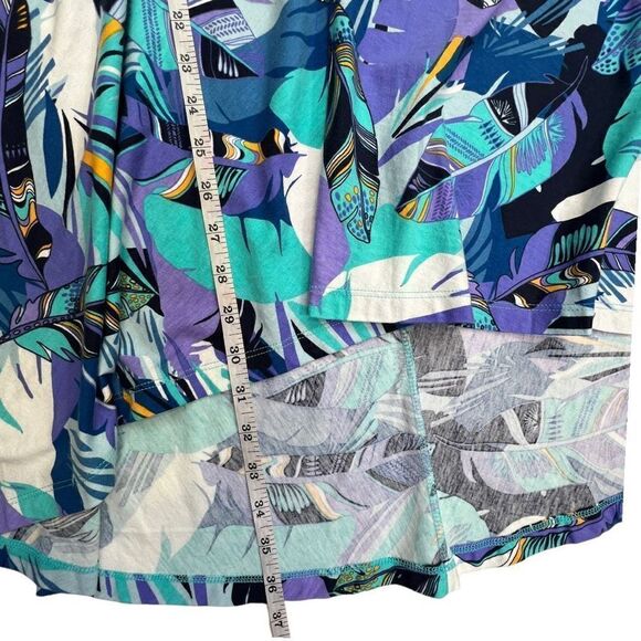 Patagonia Skirt Dress $99 Kamala Convertible Woman’s M Blue Feather Tropical - Picture 6 of 11